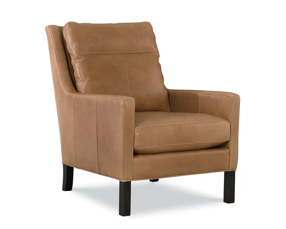 Nathan Leather High Leg Chair (+45 Leathers) - Sofas And Sectionals